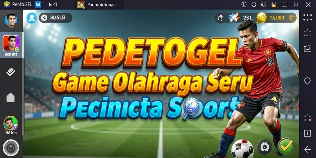 Tampilan gameplay PEDETOGEL yang menakjubkan dan seru.