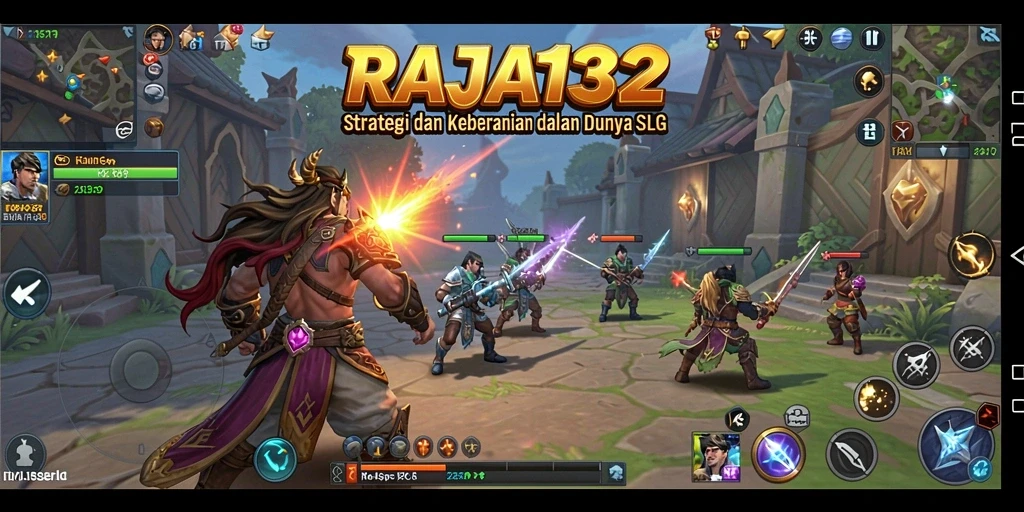 Tampilan gameplay RAJA132 yang seru dan strategis.