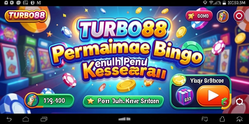 Screenshot gameplay TURBO88 menampilkan keseruan permainan Bingo.