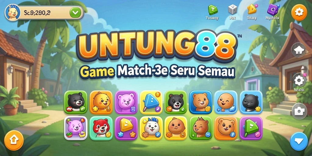 Menampilkan gameplay seru dan menantang dalam UNTUNG88.