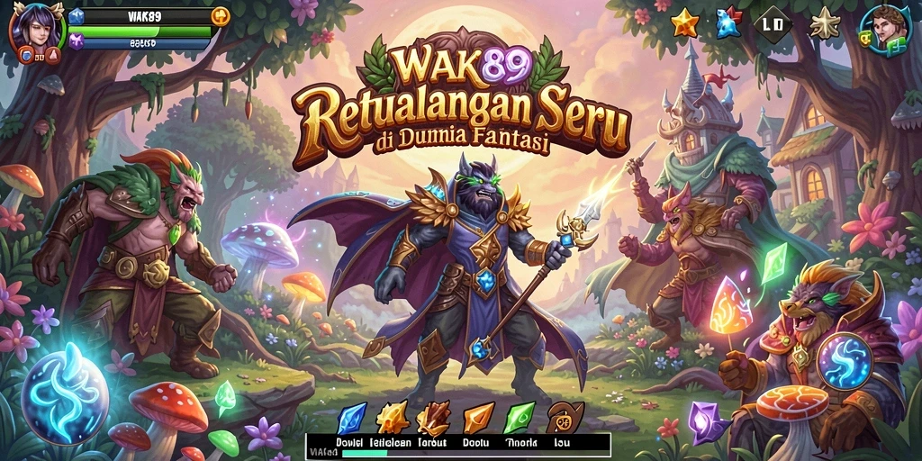 Gameplay seru di dunia petualangan WAK89 yang penuh tantangan.